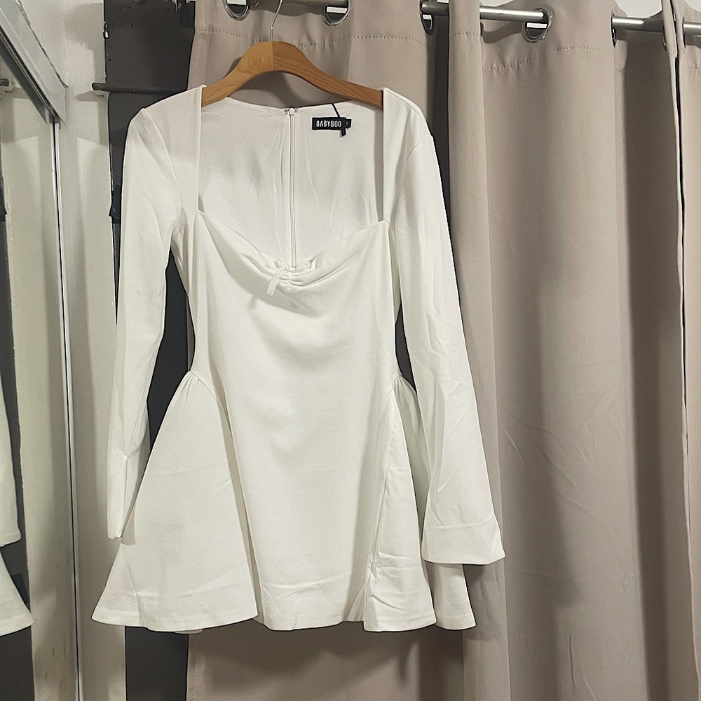 Megan Mini Dress in Ivory. New With Tags.